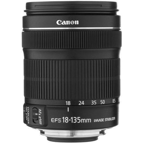 Amazon.com : Canon 18-135mm f/3.5-5.6 EF-S is STM Lens New : Slr